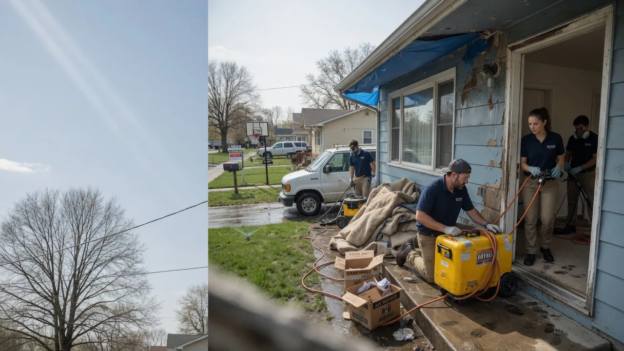 Basement Flood Cleanup in Beachwood, OH near me